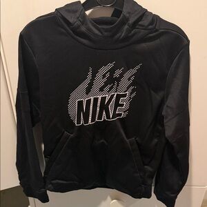Boys Nike Black Pullover with Graphic Logo